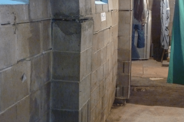 Bowed Foundation Wall